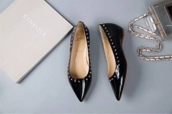 Christian Louboutin Shallow mouth flat shoes Women--003